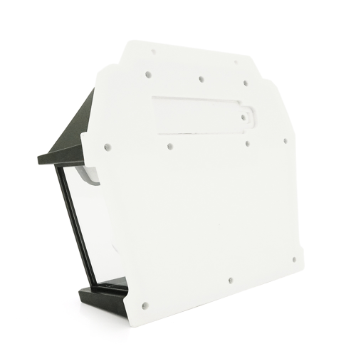 Вуличний ліхтар YT9993 c сонячною панеллю+датчик руху, 3 лампи, вбудований аккум, кріплення на стіну, Black, Box