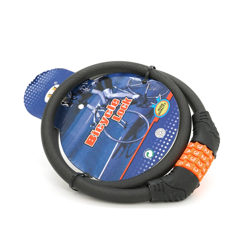 Замок YT3072 тросований для велосипедів, кодовий, OEM