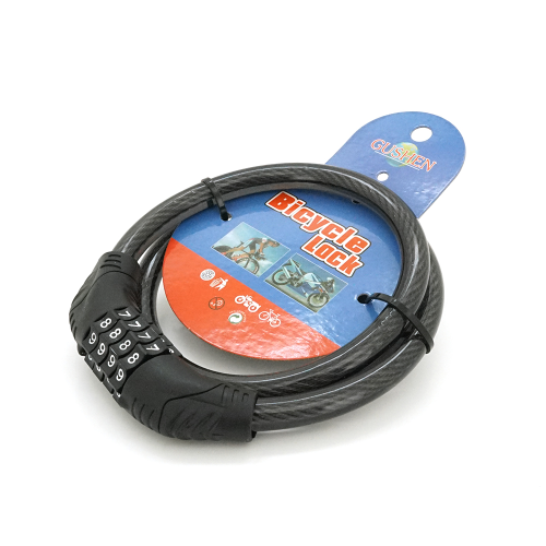 Замок YTZ781 тросований для велосипедів, кодовий, OEM