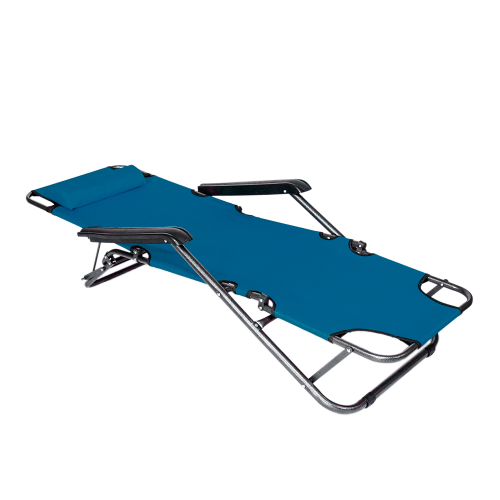 Крісло-шезлонг YT36697, 1530*600*800мм, Dark Blue, OEM