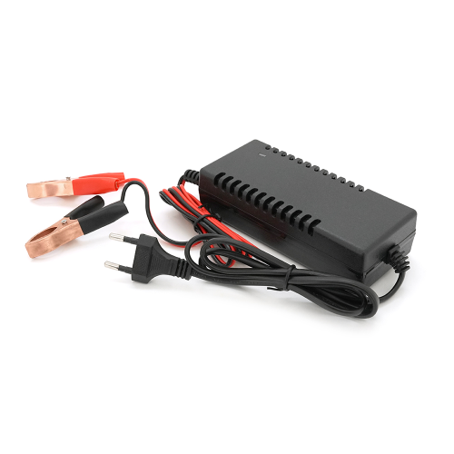 Зарядний пристрій акумуляторів LiFePO4 12V (14.6V), 4S,3A, з крокодилами, LED-індикація