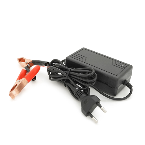 Зарядний пристрій акумуляторів LiFePO4 12V (14.6V),4S,2A, з крокодилами, LED-індикація