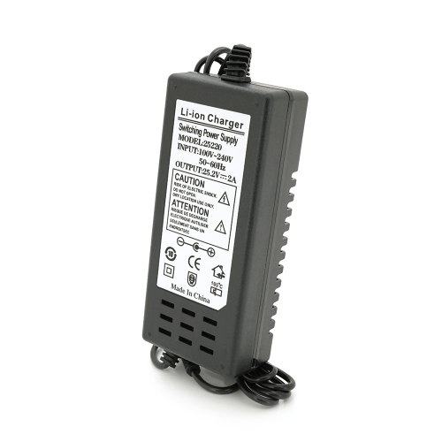 Зарядний пристрій для акумуляторів Li-ion 25,2V2A, штекер 5.5*2.5, LED-індикація