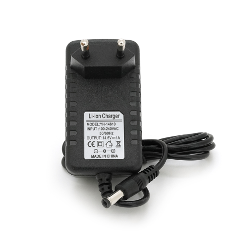 Зарядний пристрій акумуляторів LiFePO4 12V (14.6V), 4S,1A, штекер 5,5*2.5, з індикацією