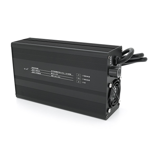 Зарядний пристрій для акумуляторів 36 / 48 / 60 / 72V, 15Ah, 1300W, LED-індикація