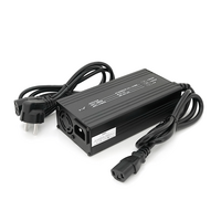 Зарядний пристрій для акумуляторів LiFePO4 12V(14,6V),4S,10A, штекер Triangle plug (T-tipe / C13 / IEC). 137x90x50mm