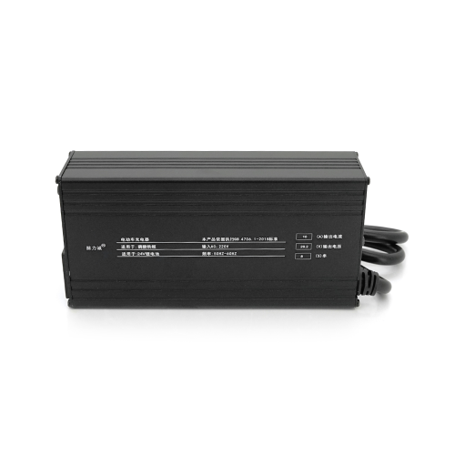 Зарядний пристрій для акумуляторів LiFePO4 24V(29,2V),8S,10A, штекер Triangle plug (T-tipe / C13 / IEC). 137x90x50mm