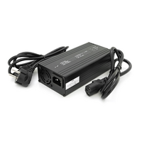 Зарядний пристрій для акумуляторів LiFePO4 12V(14,6V),4S,15A, штекер Triangle plug (T-tipe / C13 / IEC). 137x90x50mm