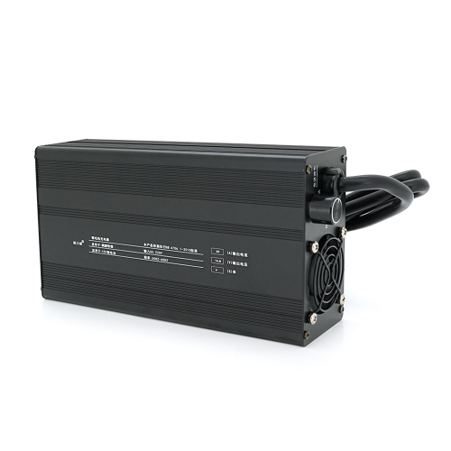 Зарядний пристрій для акумуляторів LiFePO4 12V(14,6V),4S,20A, штекер Triangle plug (T-tipe / C13 / IEC). 220x105x64mm