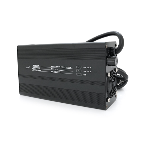 Зарядний пристрій для акумуляторів LiFePO4 24V(29,2V),8S,25A, роз&apos;єм anderson,235x125x68mm