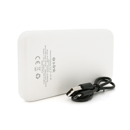 Power Bank S-Link IP-G10N 10000 mAh, White, (260g), Blister
