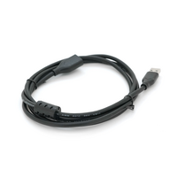 Подовжувач VEGGIEG V-U105, USB 2.0 AM / AF, 1,0m, Black, Пакет