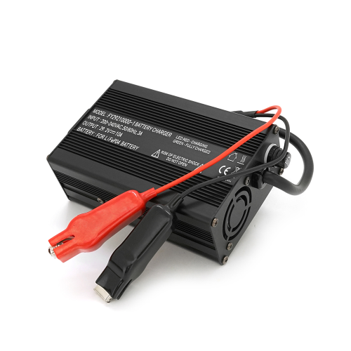 Зарядний пристрій для акумуляторів LiFePo4 24V(29,2V),8S,10A,+ крокодили,135x90x50mm