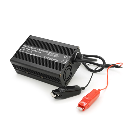 Зарядний пристрій для акумуляторів AGM 72V, 3.5A, + крокодили, 135x90x50mm