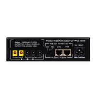 ДБЖ GV-701-UPS-DC16-60W для роутерів / комутаторів / PON / POE-430, 5 / / 9 / 12V, 1 / 2 / 3A, LiFePO4 16000MAh, Black, BOX