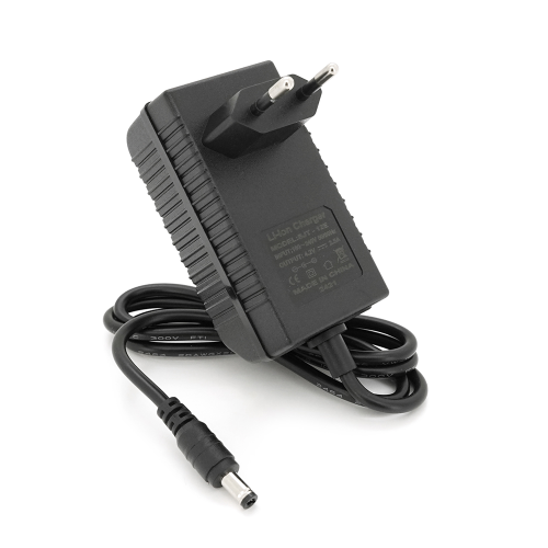 Зарядний пристрій для акумуляторів Li-ion 4.2V2.5A,штекер 5.5*2.5,87x46x42mm