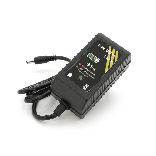 Зарядний пристрій для акумуляторів Li-ion 8.4V3A,штекер 5,5х2,5мм, 87x46x42mm