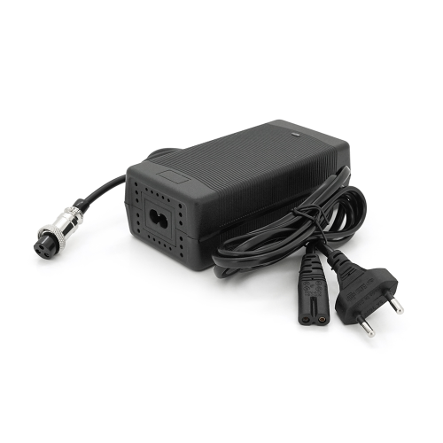 Зарядний пристрій акумуляторів LiFePO4 12V (14.6V), 4S,10A, штекер GX16, з індикацією, 133х67х45mm, 0.3kg