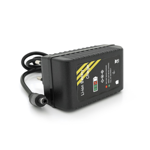 Зарядний пристрій для акумуляторів Li-ion 8.4V2A,штекер 5,5х2,5мм, 87x46x42mm