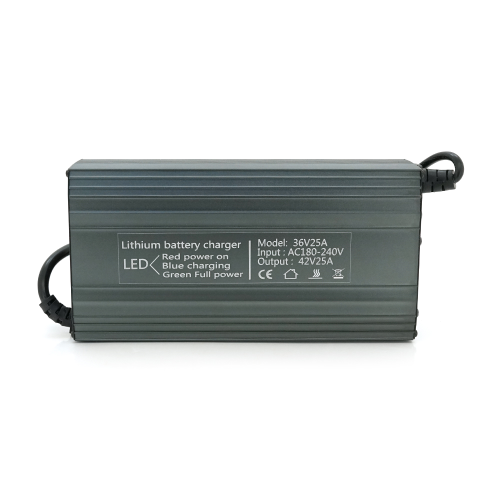 Зарядний пристрій для акумуляторів Li-Ion 36V(42V),10S,20-25A, рoз&apos;ем anderson.185x88x60mm 1.2kg