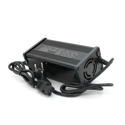 Зарядное устройство для аккумуляторов Li-ion 48V(54.6V),13S,12A, 576 Вт, штекер Triangle plug (T-tipe / C13 / IEC). 185x88x60mm. 1.2kg