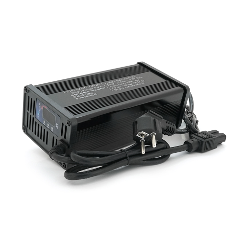 Зарядний пристрій для акумуляторів Li-ion 48V(54.6V),13S,15A, 720 Вт, штекер Triangle plug (T-tipe / C13 / IEC). 185x88x60mm. 1.2kg