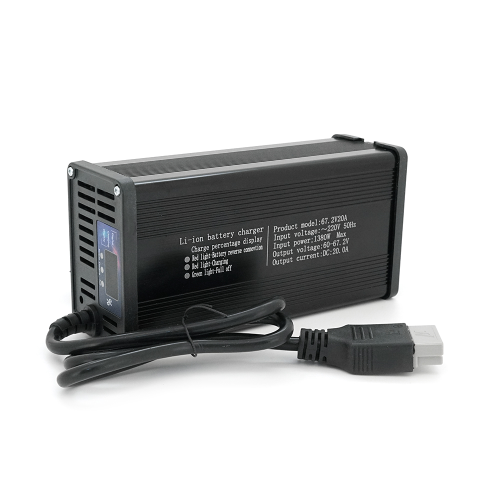 Зарядний пристрій для акумуляторів Li-ion 67,2V, 20A, 185x88x60mm