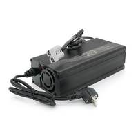 Зарядний пристрій для акумуляторів Li-ion 60V(71,4V),17S,25-30A, раз&apos;єм anderson. 185x88x60mm 1,2 кг