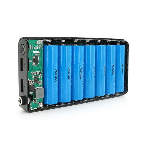 ДБЖ UPS-24W DC1024P для роутерів, Output: USB 5V / 2A, DC9V,2.7A / 12V,2A, 14000mAh(7*2000mAh), 155х75х23мм, 460грам, Black, BOX