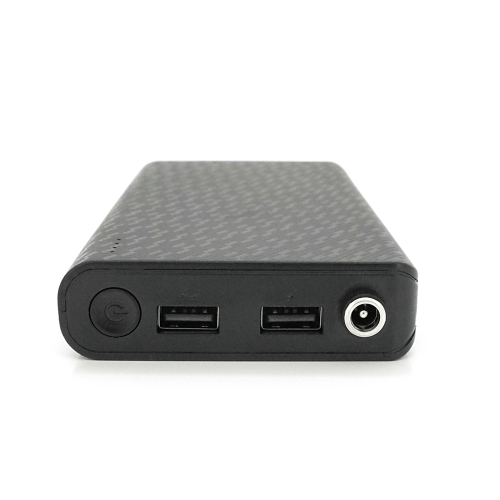 ДБЖ UPS-24W DC1024P для роутерів, Output: USB 5V / 2A, DC9V,2.7A / 12V,2A, 14000mAh(7*2000mAh), 155х75х23мм, 460грам, Black, BOX