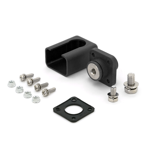 Корпусна прохідна клема М8-M6, 200A, 1000V, мідь, Black