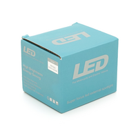 Світлодіодна фара для мотоцикла 35W, ближнє світло жовте + дальнє світло біле, 12-85V, 3800Lm, IP67, 65x40x75mm