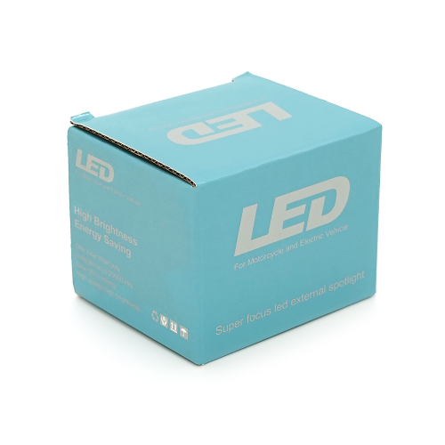 Світлодіодна фара для мотоцикла 35W, ближнє світло біле + дальнє світло біле, 12-85V, 3800Lm, IP67, 65x40x75mm