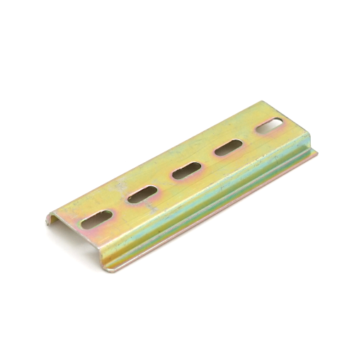 DIN-рейка C45, U-подібна перфорована, товщина 1,0 мм, довжина 10 см, 0,031кг