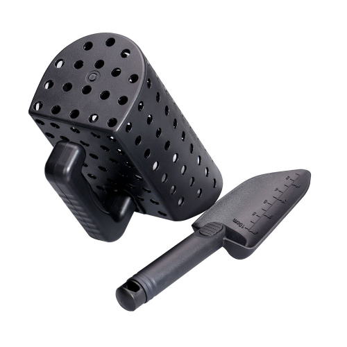 Набір для пляжного пошуку скуб (скуп) + совок, пластик, Black