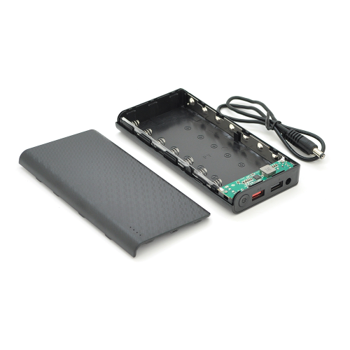 MINI ДБЖ для роутеров DC7S-PD18W, Output: USB 5V / 3A, 9V / 2A, 12V / 1.5A, DC 5V / 3A, 9V / 2A, 12V / 1.5A, 18650х7, 156х79х22мм, 460гр, Чорний, BOX