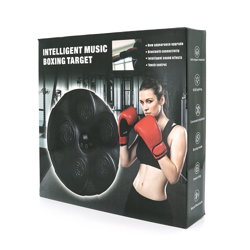 Настінна боксерська мішень з музикою та підсвічуванням, 6 кіл, Box