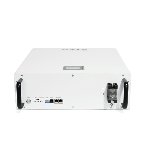 Акумуляторна батарея V-TAC LiFePO4 51,2V 100Аh 5.12kWh,(100 / 100A)585x565x275mm, 50,67kg