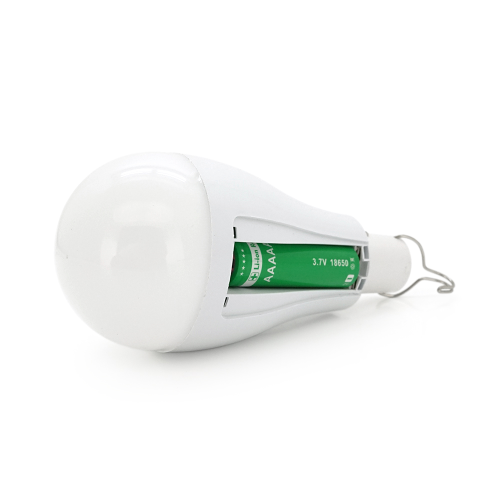 Лампочка з акумуляторами 2*18650 Emergency Led Bulb, 15W, E27, 1000K, Box