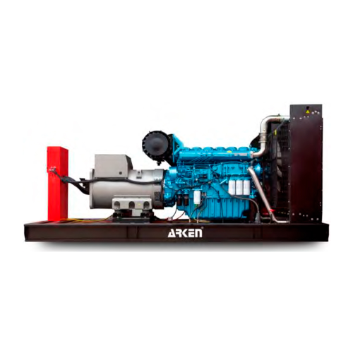 Генератор дизельний Uzman ARK-660 BAUDOUIN 660KVA / 520KW, альтернатор NECRA трифазний 230 / 400V, 50Hz (AVR+ATS(АВР) у комплекті)