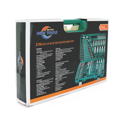 Професійний набір інструментів у пластиковому кейсі ( 216 предметів )