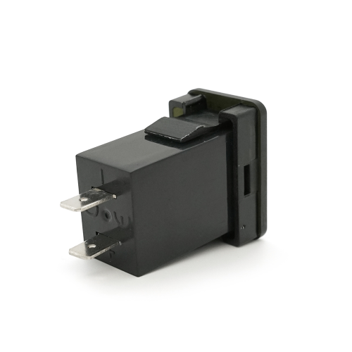 АЗУ FPUV-B, PD+QC3.0, Type-C: 30W, 5V-3A / 9V-3A / 12V-2.5A, USB: 18W, 5V-3.4A / 9V-2A / 12V-1.5A, 33x23mm, LED Blue, Black