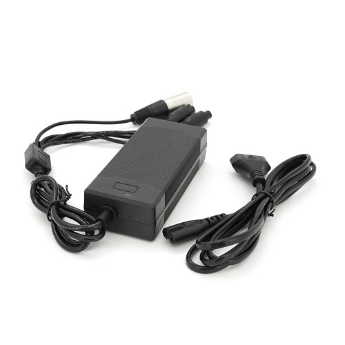 Універсальний зарядний пристрій для акумуляторів Li-ion 36V(42V),10S,2A., штекер 5,5*2,5мм / 3PXLR(18mm) / 3pGX12 / 3PGX16 / Xiaomi8MM, LED індикація