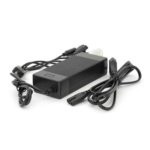 Універсальний зарядний пристрій для акумуляторів Li-ion 36V(42V),10S, 2A, 5,5*2,5мм / 3PXLR(18mm) / 3pGX12 / 3PGX16 / Xiaomi8MM, LED індикація