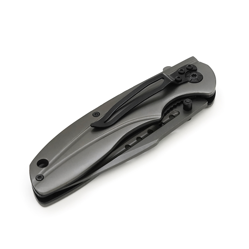 Ніж складний Browning-360, ручка сталь, довжина 223 мм, 253 гр, Black, Box