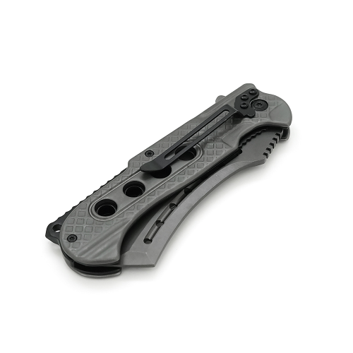 Ніж складний Browning-363, ручка сталь, довжина 228 мм, 235 гр, Grey, Box