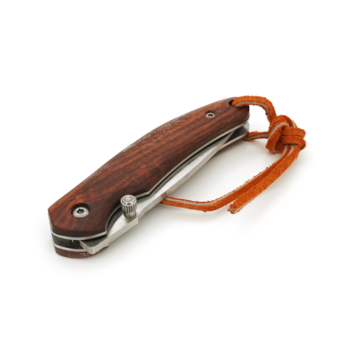 Ніж складний Browning-D2, ручка дерево, довжина 148 мм, 100 гр, Brown