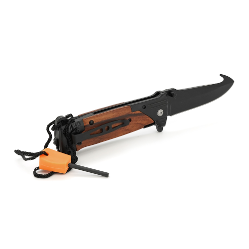 Ніж складний Browning-DA311, ручка сталь + дерево, довжина 232 мм, 310 гр, Box