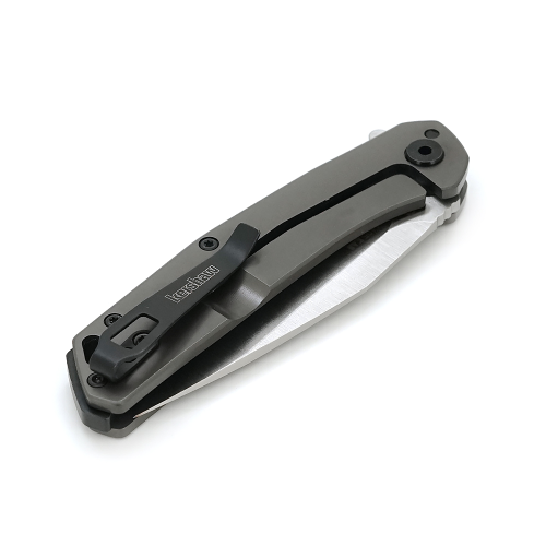 Ніж складний Kershaw-1405, ручка сталь, довжина 184 мм, 122 гр, Box