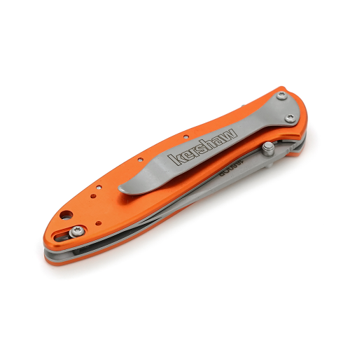Ніж складаний Kershaw-1660 Orange, ручка сталь + титан, довжина 179 мм, 100 гр, Box